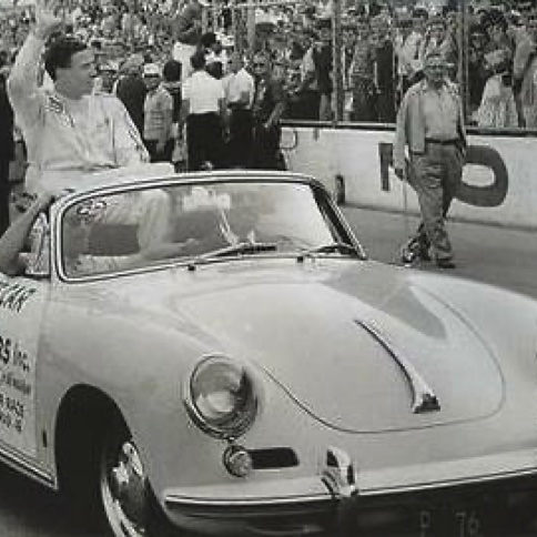 Tour d'honneur pour limmy vainqueur à Milwaukee en 1963